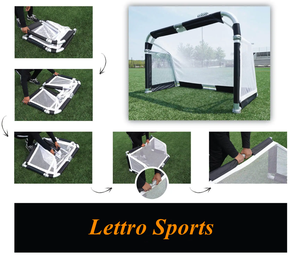Mini portería de fútbol de aluminio portátil al mejor precio, diseño plegable directo de fábrica en China, equipo de entrenamiento - Product Image 2