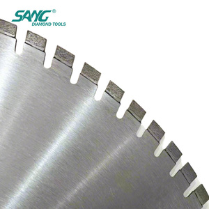Disco de corte de diamante soldado con láser Arix de alta velocidad SANG de 800 mm, 1200 mm, 32 pulgadas para máquinas de corte de pared, para cortar hormigón reforzado - Product Image 2