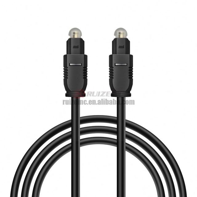 Wholesale Digital Fiber Optic Audio Cable TOSLINK TV Audio Amplifier SPDIF Digital Output Square Port Cable