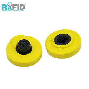 Rafid 134.2กิโลเฮิรตซ์ป้ายติดกระดุมพลาสติกขนาดเล็กแบบ ISO11784 RFID สำหรับติดหูวัวแกะวัวกระทิง - Product Image 2