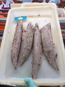 Listo Stock Frozen Skipjack Atún Lomo Precocido Bonito Atún para Conservas Mariscos Tailandia Mercado Agua Conservación Caja Embalaje - Product Image 4