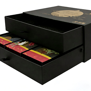 Scatola Regalo <span class=keywords><strong>di</strong></span> Lusso Personalizzata con Stampa 3D per Orologi, Espositore Portatile con Coperchio Ribaltabile, Creativa e Rigida per Sorprese <span class=keywords><strong>di</strong></span> Compleanno e <span class=keywords><strong>Natale</strong></span> - Product Image 6