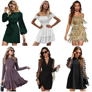 Liquidación de Ropa para Mujer al por Mayor, Vestidos Casuales y Camisetas Hechas en China, 9999 Piezas, Embalaje Mixto, Entrega Aleatoria, Lotes en Existencia - Product Image 6