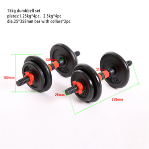 Haltères réglables pour l'exercice à domicile, poids amovibles de 15 kg, vente chaude, <span class=keywords><strong>acheter</strong></span> en ligne - Product Image 6