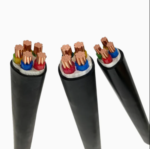 Câble blindé haute tension à conducteur en cuivre, isolé XLPE, pour réseau électrique industriel et système de distribution d'énergie - Product Image 2