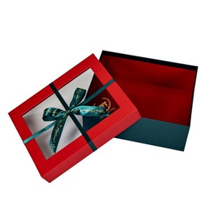 Caja de regalo plegable de cartón rígido con cinta, se puede personalizar según las necesidades - Product Image 3