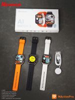 Reloj Inteligente Deportivo AMOLED con WhatsApp, Telegram, Llamadas, Traducción por IA, Resistencia al Agua 3ATM, Monitor de Salud, Frecuencia Cardíaca, Sueño, Batería de 14 Días
