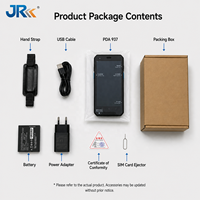 Terminal de données mobiles Android 13 avec scanner de codes-barres 1D 2D QR, PDA portable, scanner de codes-barres JR 937 PDAS