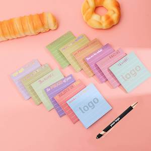 กระดาษโน้ตแบบมีกาวในตัว ขนาด 3x3 นิ้ว พิมพ์ลายตามสั่ง CMYK/แพนโทน หลายสี แนวนอน ปรับแต่งได้ - Product Image 2