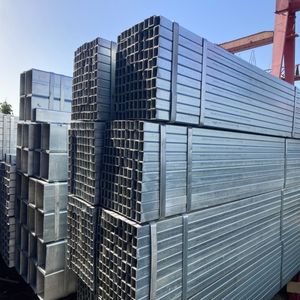 50x50x150 100x100 100x200มม. 2.5x2.5นิ้วเหล็กชุบสังกะสีกลวงสี่เหลี่ยมท่อสี่เหลี่ยมสี่เหลี่ยม - Product Image 5