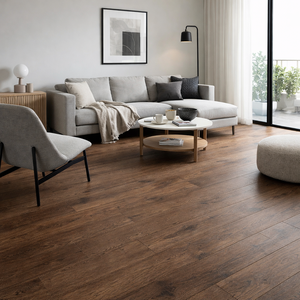 Pavimento in Vinile SPC Impermeabile, Spessore 3.5-6.5mm, Strato di Usura 0.3/0.5mm, Sistema Click Lock, <span class=keywords><strong>Parquet</strong></span> per Garage, Palestra, Seminterrato, Garanzia 5 Anni - Product Image 2