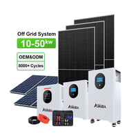 Système solaire AIMBA 10 kW, kit solaire photovoltaïque, kit solaire 13 kW, 15 kW, 17 kW, 18 kW, 20 kW, solutions de production d'énergie sur réseau