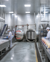 Lyophilisateur Commercial Industriel en Acier Inoxydable de Qualité Alimentaire pour la Séchage de Viandes, Fruits de Mer et Champignons