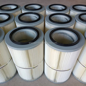 고효율 폴리에스터 주름형 펄스 제트 백 PTFE 멤브레인 에어 카트리지 샌드 더스트 필터 - Product Image 3