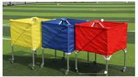 La balle de tennis portative durable du football de basket-ball de volley-ball portent le chariot avec des roues