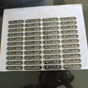 L'etichetta d'imballaggio dell'autoadesivo del PVC di promozione all'ingrosso fa un autoadesivo fustellato, autoadesivo epossidico della cupola 3D di stampa su ordinazione - Product Image 6