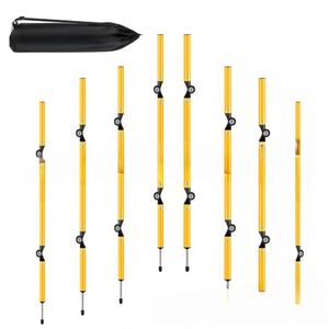 Juego de Postes de Entrenamiento Desmontables - Postes Portátiles para Fútbol y Baloncesto con Púas para el Suelo para Ejercicios de Drible - Product Image 4