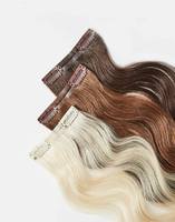 Extensions de cheveux 100% vierges, non traitées, sans couture, alignées sur les cuticules européennes naturelles