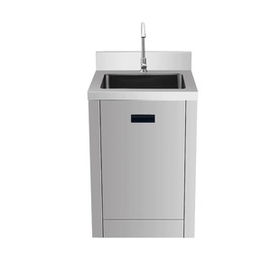 Nouvelle évier-lavabo en acier inoxydable pour atelier de purification et désinfection de piscines - Product Image 2