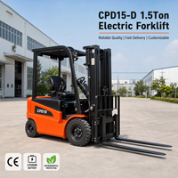 Chariot élévateur électrique à batterie lithium Smartlog 2,5T 3T 4T, livraison rapide, OEM/ODM pris en charge pour la logistique et la fabrication