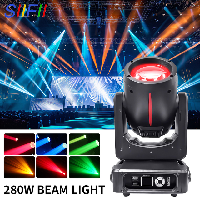 Professional Mini Beam 280W 10R Moving Head Spot Sharpy Stage Light for Event Dj Bar Disco Club