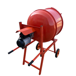 Thép điện xi măng vữa trộn thiết bị xây dựng tay đẩy con lăn Thức Ăn Hướng dẫn sử dụng xả lõi động cơ 4Kw 170L 2 m/h - Product Image 3