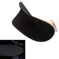 Matériau de haute qualité longue durée 11.8 pouces léger antistatique feutre platine plateau Slipmat pour les tourne-disques vinyle