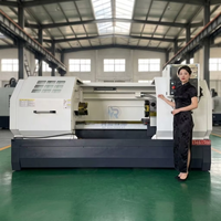 Torno CNC de Precio Económico CK6150, Torno CNC de Bancada Plana para Metal