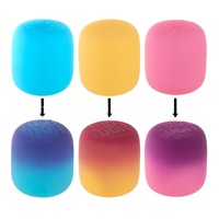   Juguete Blandito de Mallo Mallo que Cambia de Color - Pelota Sensorial Antiestrés para Niños y Adultos, Alivio de la Ansiedad