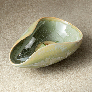 Assiettes en porcelaine minimalistes au design artistique, vaisselle unique pour entrées de fruits de mer, plats en céramique, bols créatifs, vaisselle pour restaurant - Product Image 3