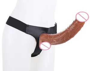 Consolador superlargo de 30cm con correa realista, pene masculino realista, masturbación femenina, Juguetes sexuales para mujer