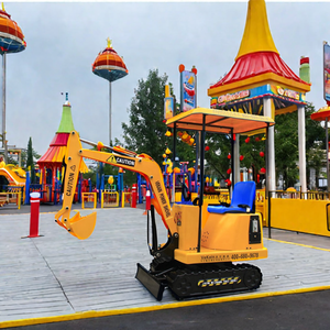 Attrazioni per Parchi Divertimento: Escavatore per Bambini Controllabile e Rotabile <span class=keywords><strong>a</strong></span> 360 Gradi - Product Image 1