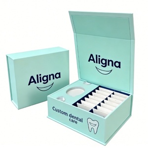 Boîte robuste personnalisée <span class=keywords><strong>pour</strong></span> aligneurs orthodontiques en gros avec sacs de rangement <span class=keywords><strong>pour</strong></span> laboratoire <span class=keywords><strong>dentaire</strong></span> et stockage de prothèses dentaires - Product Image 3