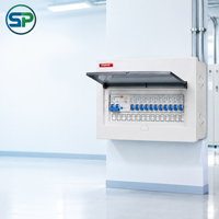 Boîtier de distribution d'énergie solaire photovoltaïque mural 380V 200A en acier inoxydable 201 basse tension pour projets industriels extérieurs