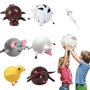 柔软的TPR动物形状的恐龙充气儿童玩具恐龙气球