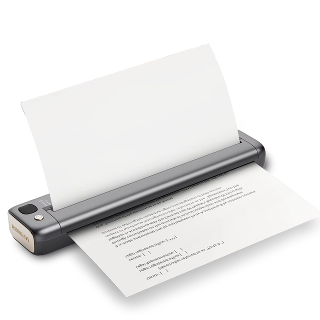 Portable A4 Direct Thermal Printer 203dpi Ink-Free in Stock