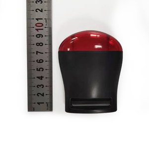 โรงงานผลิตชิ้นส่วนฉีดขึ้นรูปตามสั่ง ผลิตชิ้นส่วนพลาสติกฉีดขึ้นรูปผสมวัสดุ ABS สีดำ และ PC ใสแบบ UV สีแดง - Product Image 6