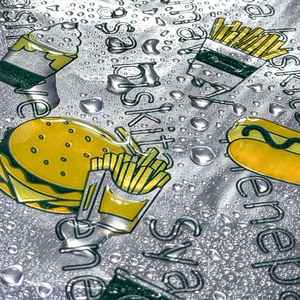 Emballage à emporter personnalisé pour la restauration rapide, sac en papier doublé de papier aluminium, barbecue, poulet frit, hot-dog, résistant à la graisse - Product Image 2