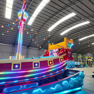 Vente chaude en plein air <span class=keywords><strong>Pirate</strong></span> Boat Inspiré Amusement Playhouse Nouveau Design Parc de trampoline pour enfants pour la maison, le jardin ou l'aéroport - Product Image 5