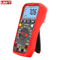 UNI-T UT161D Multimeter Digital Cerdas, Pengukur Voltase AC DC Alat Pengukur Tegangan Listrik True RMS CE Penguji Profesional