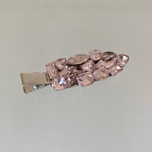 Barrettes à cheveux vintage de luxe pour femmes et filles, ornées de strass, de cristaux et de diamants en métal - Product Image 4