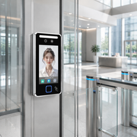 Sistema de Control de Acceso JINGXIN con Doble Lente, Implementación Local en la Nube, Wi-Fi, Reconocimiento Facial y de Códigos de Barras para Torniquetes