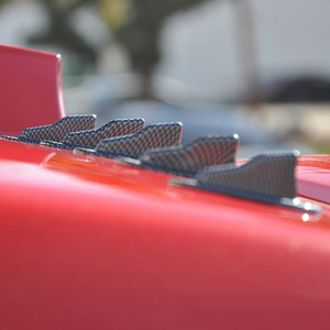 Aileron arrière de voiture, style EVO, aileron de requin arrière de toit automobile, motif en fibre de carbone, universel 10 pièces/ensemble, générateur de <span class=keywords><strong>vortex</strong></span> + décoration en un seul - Product Image 3