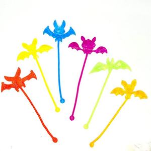 Juguetes de Halloween al por mayor: Telarañas de gelatina TPR con yo-yo, juguetes de broma de plástico coloridos OEM/ODM para máquinas expendedoras de juguetes para niños - Product Image 3