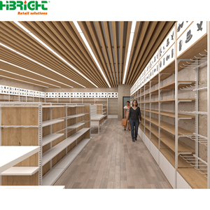 Highbright Diseño Personalizado Integral de Supermercados en 2D y 3D, Equipamiento de Exhibición para Tiendas de Abarrotes - Product Image 1