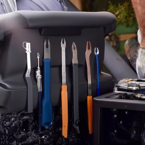 Kit de réparation de panneaux intérieurs de voiture 4 pièces : outils de démontage et barres de levier en plastique - Product Image 2