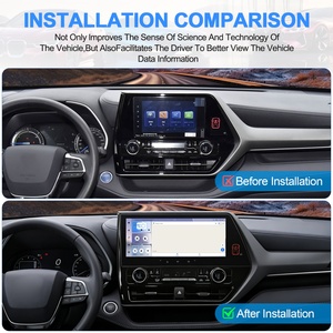 Navihua 12.3'' Android Car Radio Multimedia Carplay Auto <b>Stereo</b> GPS DSP DVD Player for Toyota Crown Kluger/Highlander 2021-2025 - Product Image 2