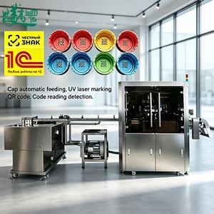 Máquina Automática de Marcado Láser UV para Tapas de Botellas con Enfoque Automático, IA de Alta Precisión, Línea de Producción Automatizada, Cámara CCD, QR para Tapas de Leche - Product Image 1