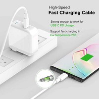 60W 100W PD Cable de datos tipo C de carga rápida 100W 3A 5A USB C Cargador de teléfono móvil Escáner Banco de energía Cable de carga USB para coche