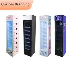 Meisda sc145b 145L cửa duy nhất thương mại kính hiển thị Showcase uống làm mát thẳng đứng tủ lạnh để bán - Product Image 1